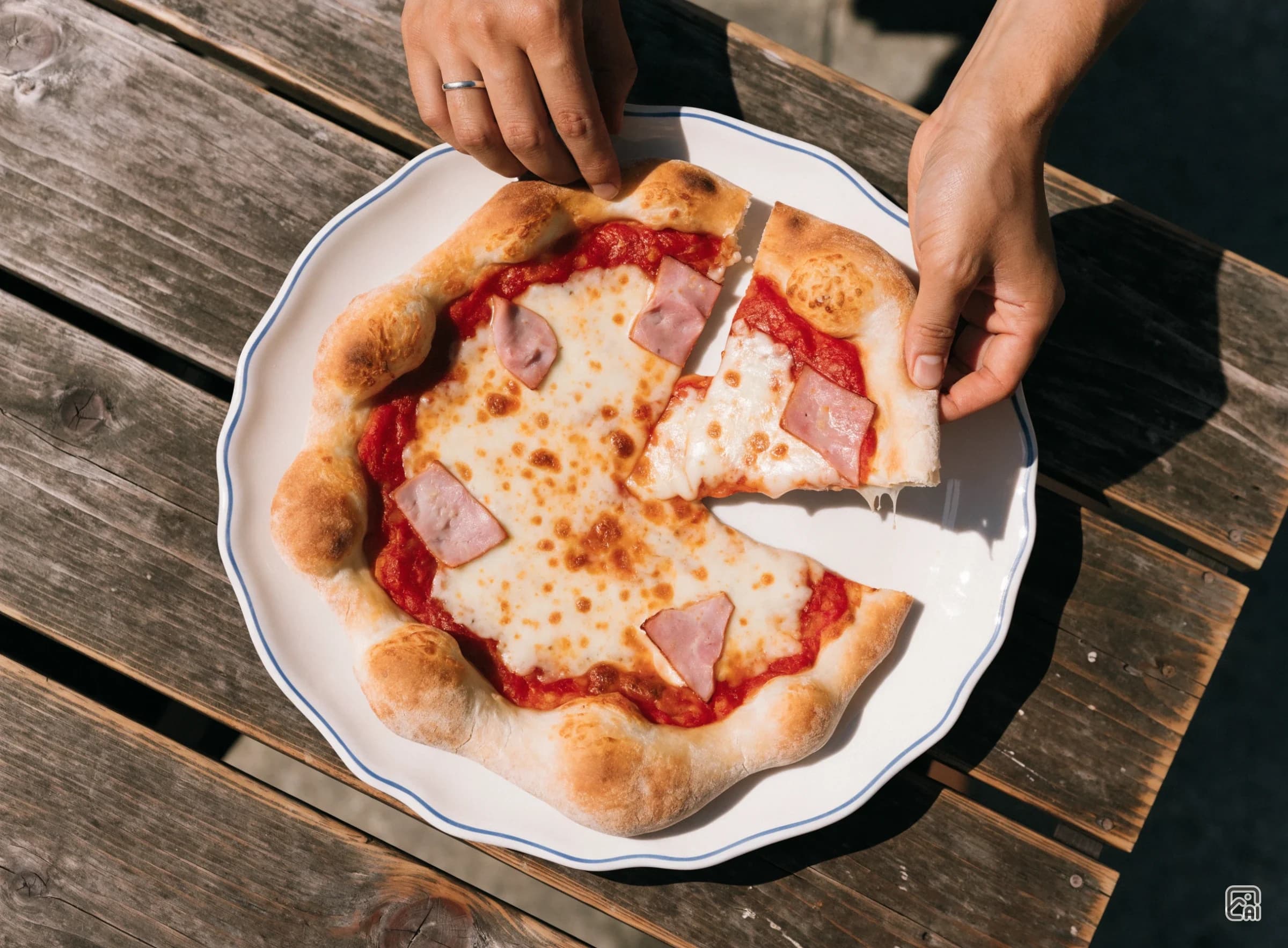 Pizza Casera Rápida con Masa sin Reposo