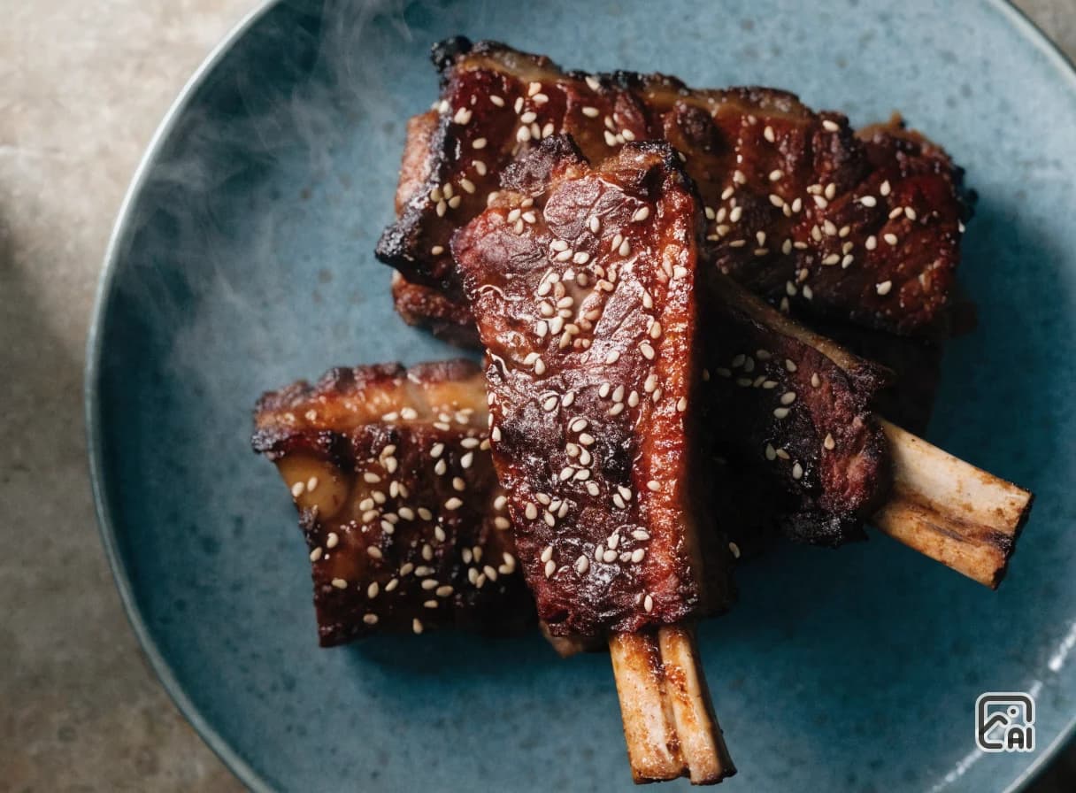 Korean Style Beef Short Ribs