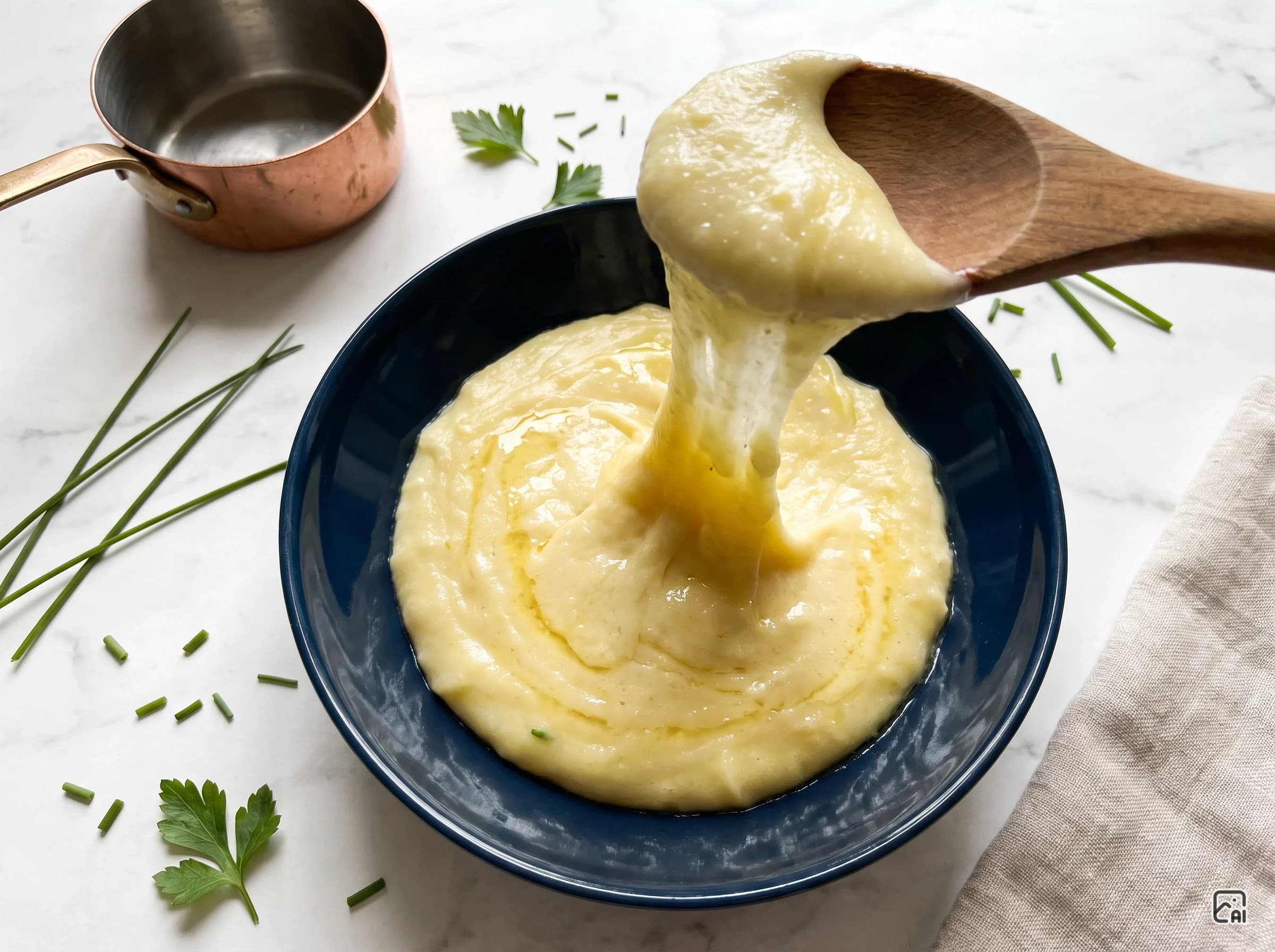Aligot (Cheese-Stretched Mashed Potato)