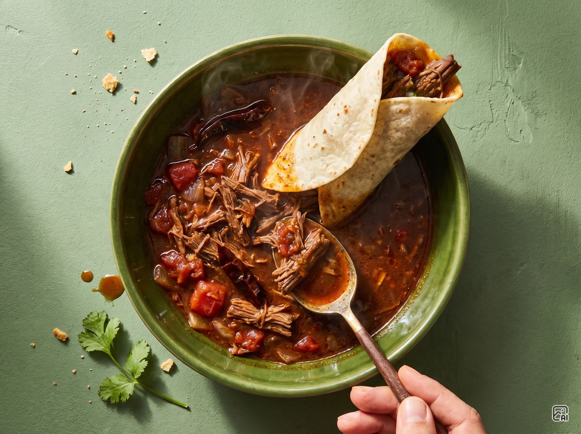 Birria Tacos with Consomé