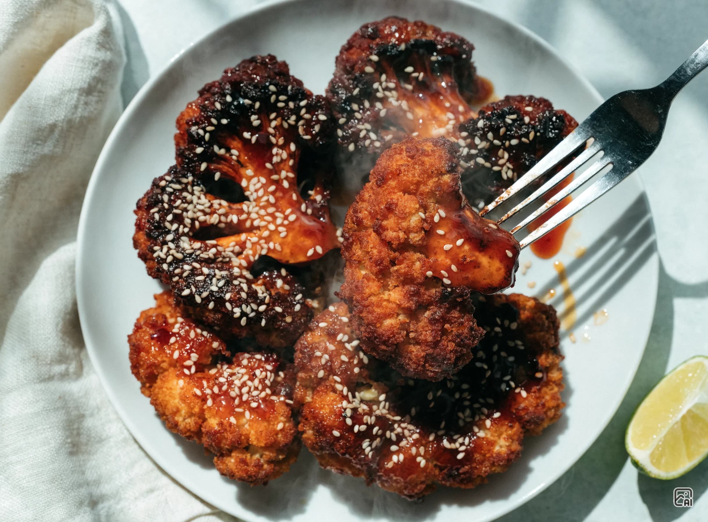 Air Fryer Cauliflower Wings