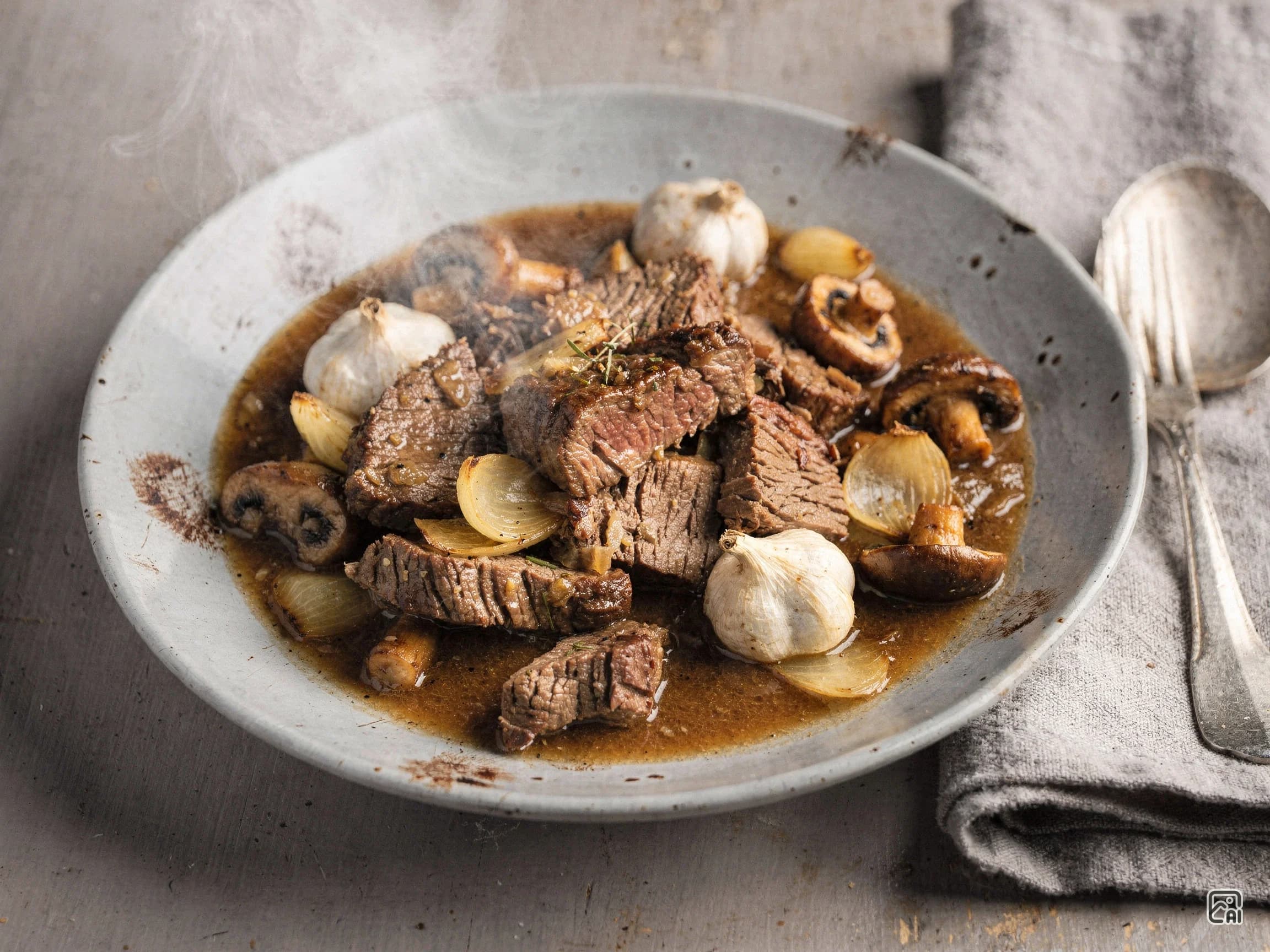 Hearty Slow-Cooked Beef Casserole