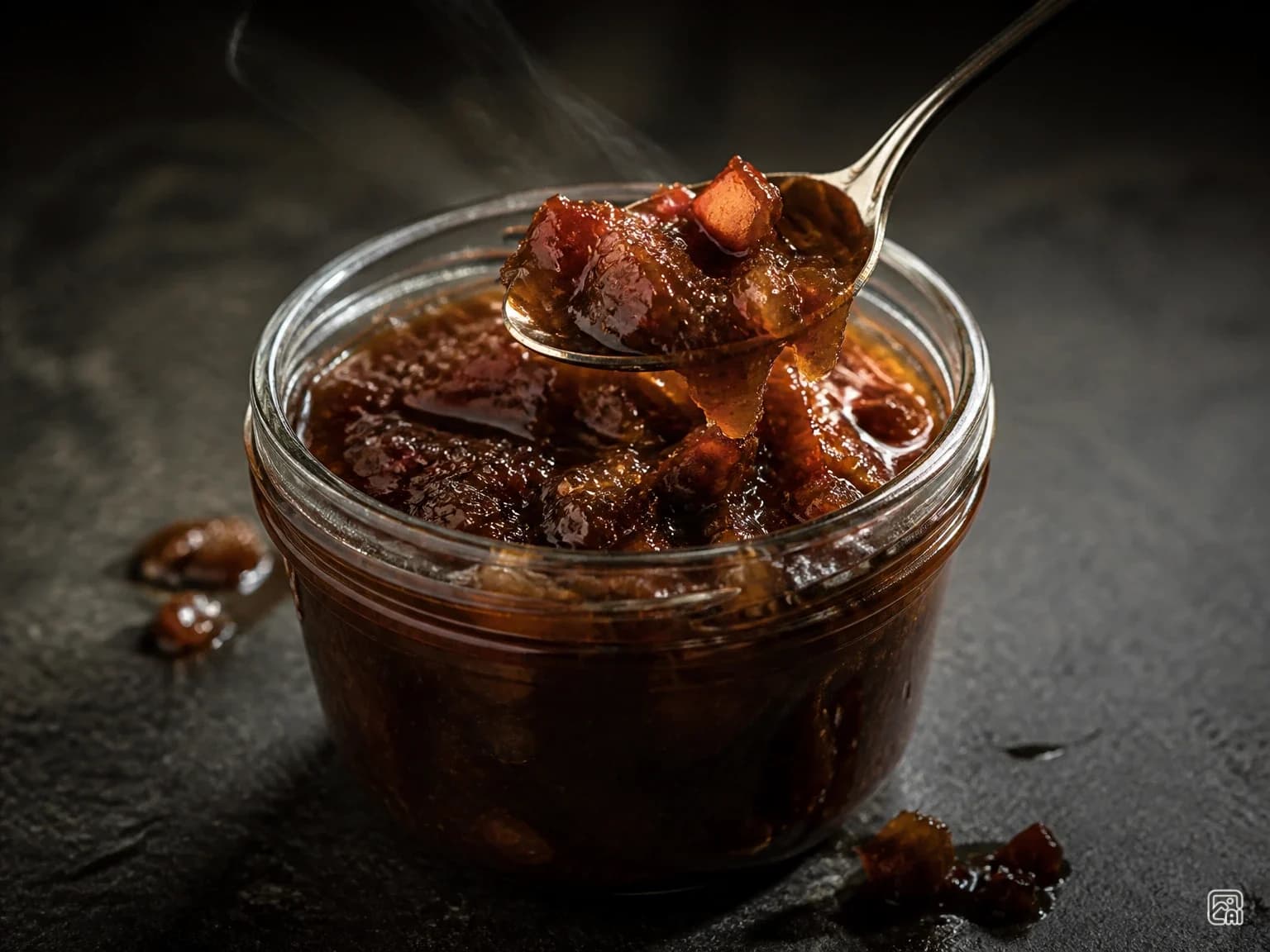 Geleia de Bacon para Hambúrguer