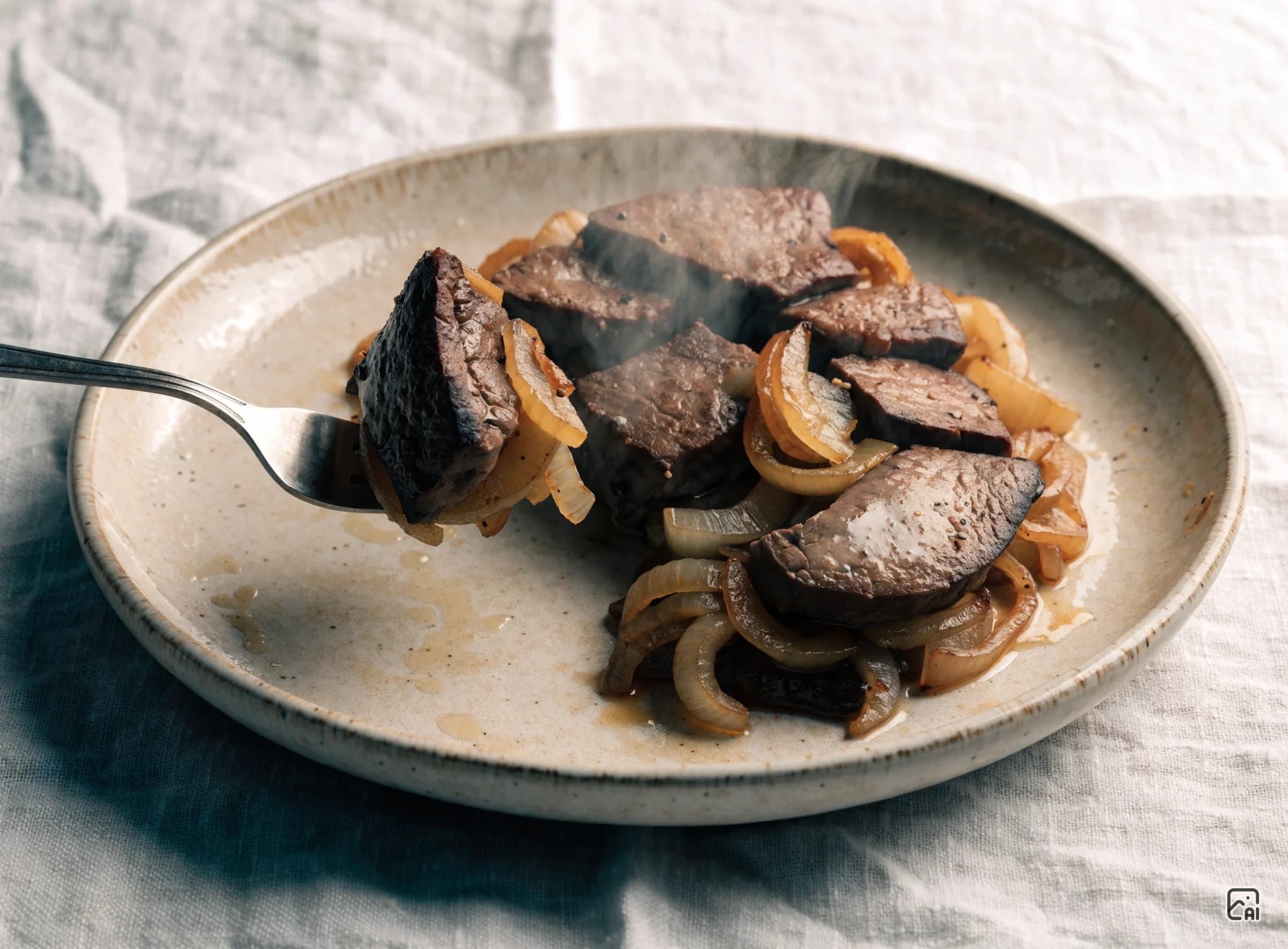 Classic Liver and Onions