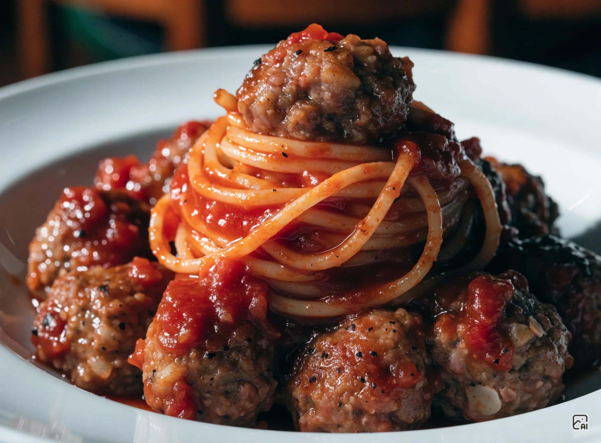 Spaghetti and Meatballs