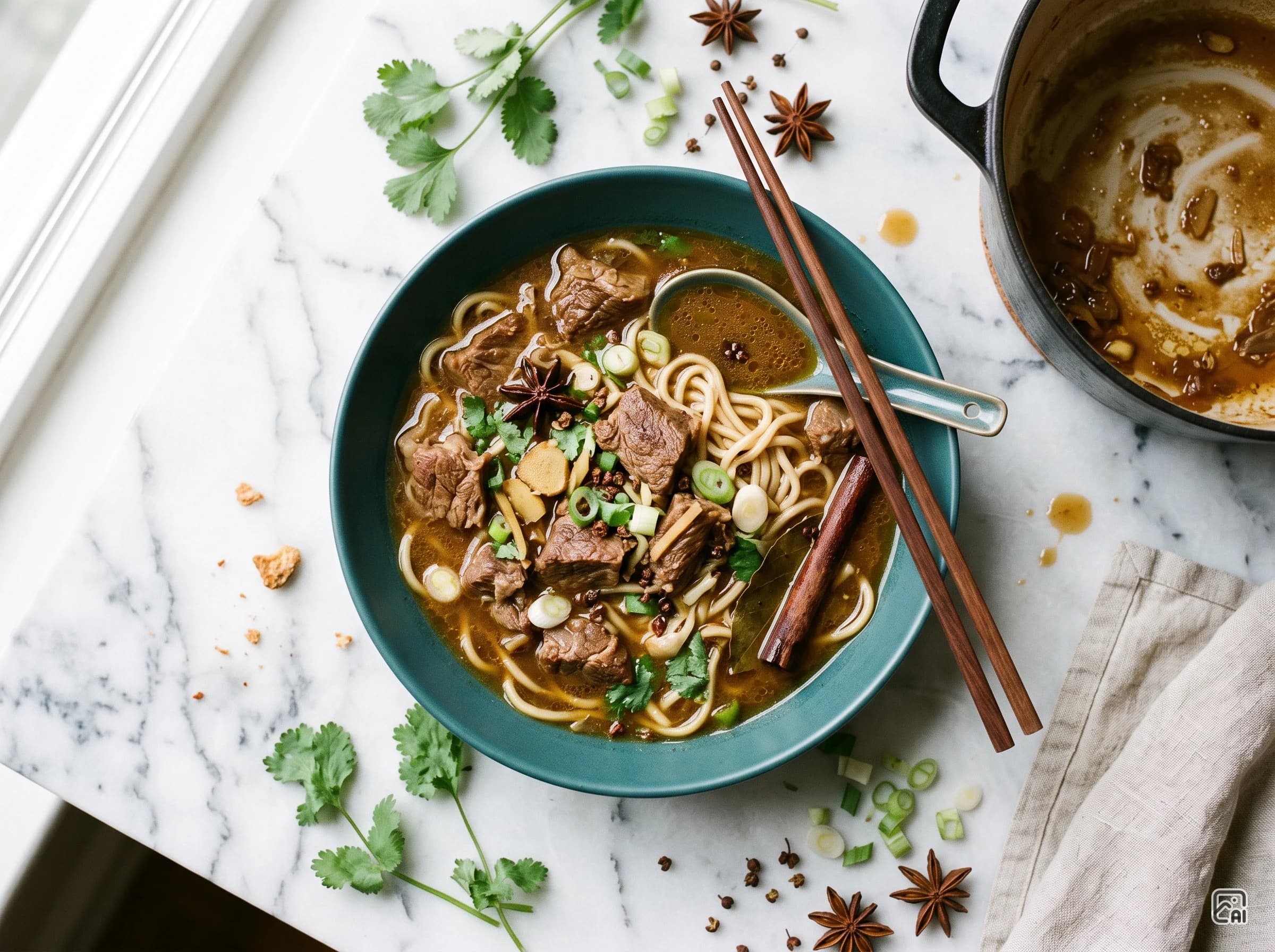 Sichuan Beef Noodle Soup