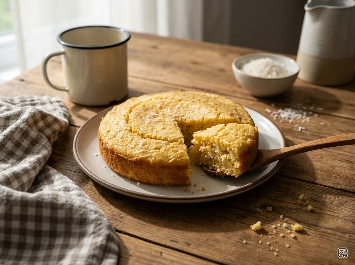 Gâteau de farine de maïs