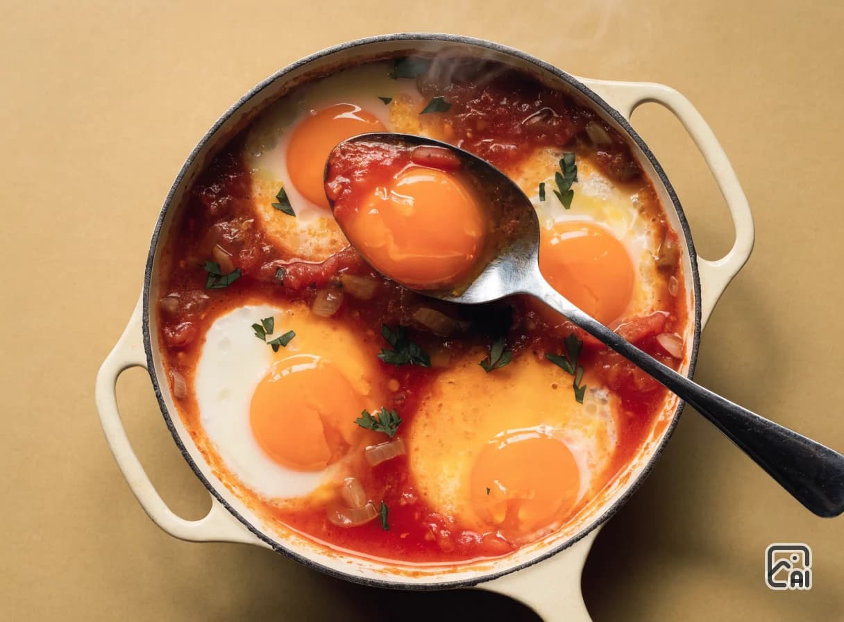 Skillet Tomato Eggs