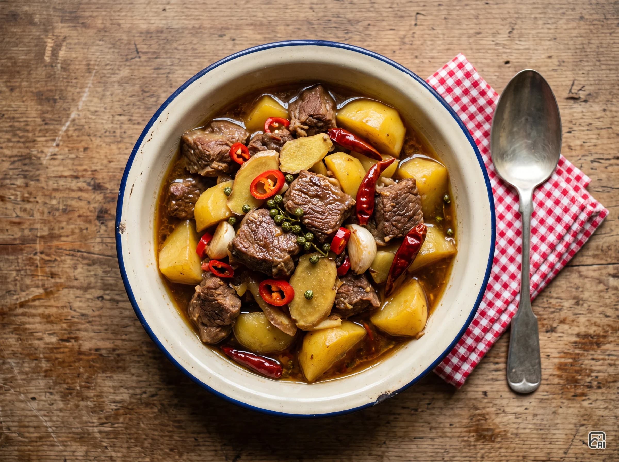 Braised Beef with Potatoes