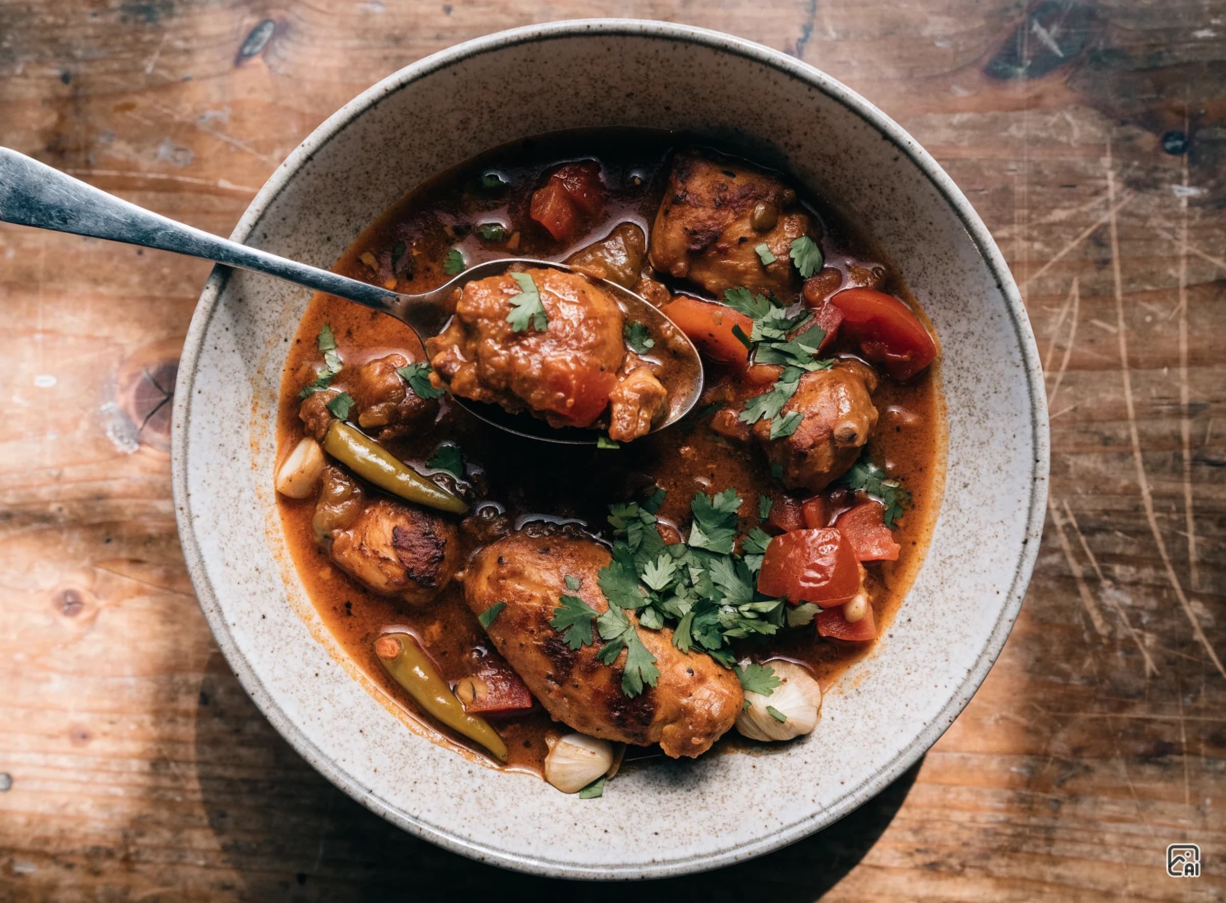 Dhaba Style Chicken Curry
